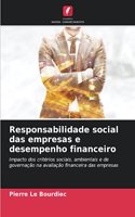 Responsabilidade social das empresas e desempenho financeiro