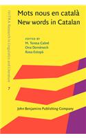 Mots nous en català / New words in Catalan