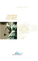 Emergence of the European Human Rights Law