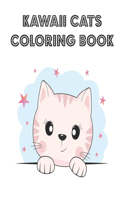 Kawaii Cats Coloring Book: Cute Cats to Draw For kids of all ages! Glossy Cover Super Cute Kawaii Coloring Books (60 Pages, 8 x 10)