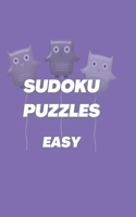 Sudoku Puzzles: Easy Level Sudoku Puzzles Game Book For Adults