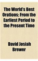 The World's Best Orations Volume 5; From the Earliest Period to the Present Time
