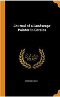 Journal of a Landscape Painter in Corsica