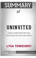 Summary of Uninvited by Lysa TerKeurst