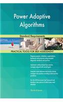 Power Adaptive Algorithms Standard Requirements