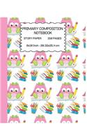 Primary Composition Notebook For Kids