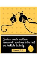 Gracious Words Are Like A Honeycomb Sweetness To The Soul and Health To The Body Proverbs 16