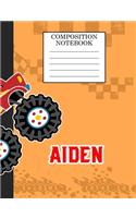 Composition Notebook Aiden