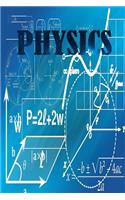 Physics: Physics Notebook, lined journal size 6x9inch