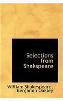 Selections from Shakspeare: (English)