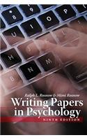 Writing Papers in Psychology