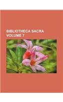 Bibliotheca Sacra Volume 7: (English)