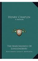 Henry Chaplin