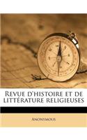 Revue D'Histoire Et de Litterature Religieuse, Volume 4