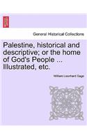 Palestine, historical and descriptive; or the home of God's People ... Illustrated, etc.