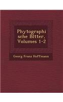 Phytographische Bl Tter, Volumes 1-2