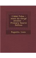 L'Abbe Fidus