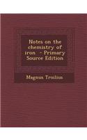 Notes on the Chemistry of Iron