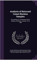 Analysis of Returned Comet Nucleus Samples