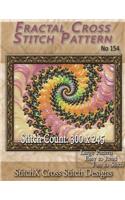 Fractal Cross Stitch Pattern No. 154