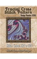 Fractal Cross Stitch Pattern: Design No. 5235