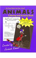 Animals: Coloring and Activity Book(English)