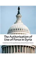 Authorization of Use of Force in Syria
