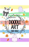 Doodle Art For Kids: Dot Grid Journal Notebook