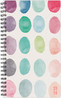 Organic Watercolor Dot Academic 2023-24 Weekly Planner