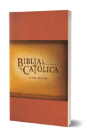 Biblia Católica: Tapa Blanda, Tamaño Grande, Letra Grande. Rústica, Roja / CA Tholic Bible