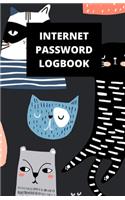 Internet Password Logbook: (5.5 x 8.5 in, 110 pages): Password Journal, Logbook, Login and Private Information Keeper, Notebook(1 Password Logbook)
