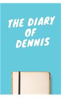 The Diary Of Dennis Boys A beautiful personalized