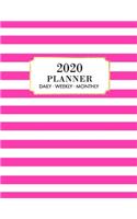 2020 Planner: 2020 Weekly & Monthly Planner for January 2020 - December 2020 + To Do List Section, Includes Important Dates, Birthday, Goals + Notes Page, Calenda