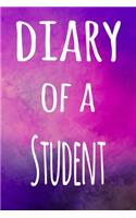 Diary of a Student: The perfect gift for the professional in your life - 119 page lined journal