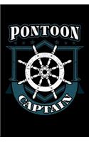 Pontoon Captain: Pontooning Notebook to Write in, 6x9, Lined, 120 Pages Journal