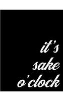 Sake 2020 Monthly and Weekly Planner for Japanese Rice Wine Lovers - It's Sake O'Clock