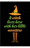 A Witch Lives Here With Her Little Monsters