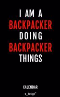 Calendar for Backpackers / Backpacker