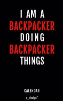 Calendar for Backpackers / Backpacker
