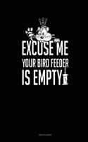 Excuse Me Your Birdfeeder Is Empty: Menu Planner