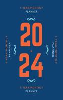 20 - 24 5 Year Monthly Planner
