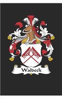 Waldeck: Waldeck Coat of Arms and Family Crest Notebook Journal (6 x 9 - 100 pages)