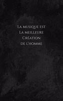 La musique est la meilleure création de l'homme