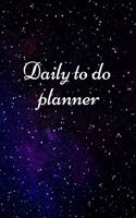 Daily to do planner: To-Do List Notebook, Planner, Daily Checklist, 6x9 inch