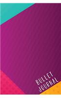 Bullet Journal: Awesome Designer Bullet Journal - 120-Page 1/2 Inch Dot Grid Trendy Pattern Notebook - 6 X 9 Perfect Bound Paperback