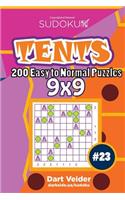 Sudoku Tents - 200 Easy to Normal Puzzles 9x9 (Volume 23)