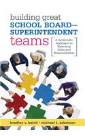 Building Great School Board -- Superintendent Teams