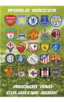 World Soccer Agenda and Coloring Book