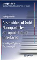 Assemblies of Gold Nanoparticles at Liquid-Liquid Interfaces