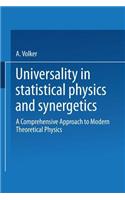 Universality in Statistical Physics and Synergetics